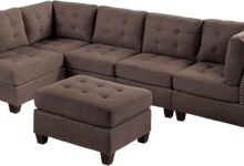 Exploring Comfort And Style With A Modular 6pc Sectional Set