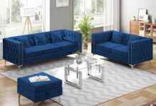 Exploring Comfort And Style With A Velvet 3 Piece Sofa Set