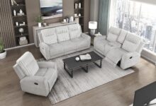 Exploring Comfort And Style With Lexicon Reclining Couch Set
