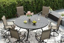 Exploring Comfort And Style With The Dify 7 Piece Patio Set