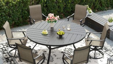 Exploring Comfort And Style With The Dify 7 Piece Patio Set
