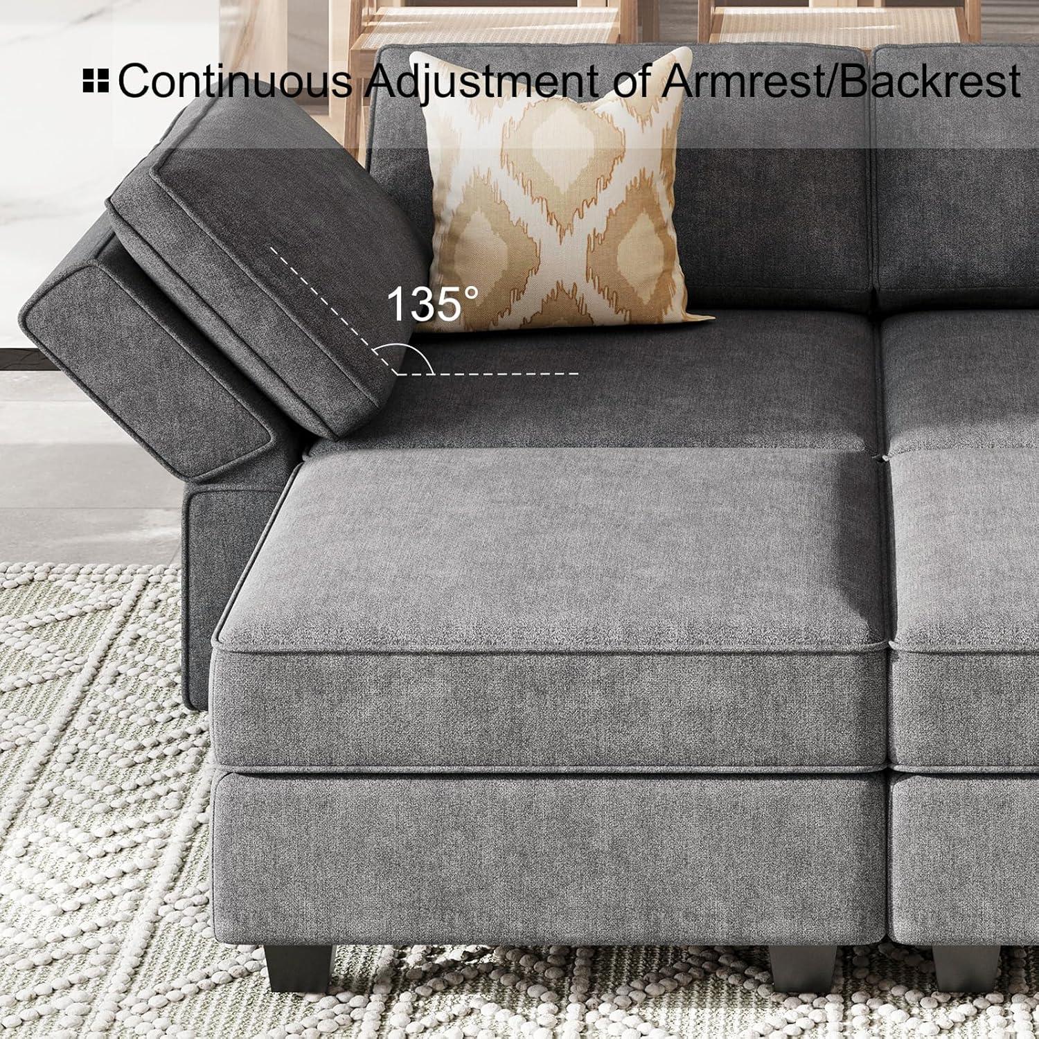 exploring Flexibility with Belffin's Modular Sofa Armrest Set