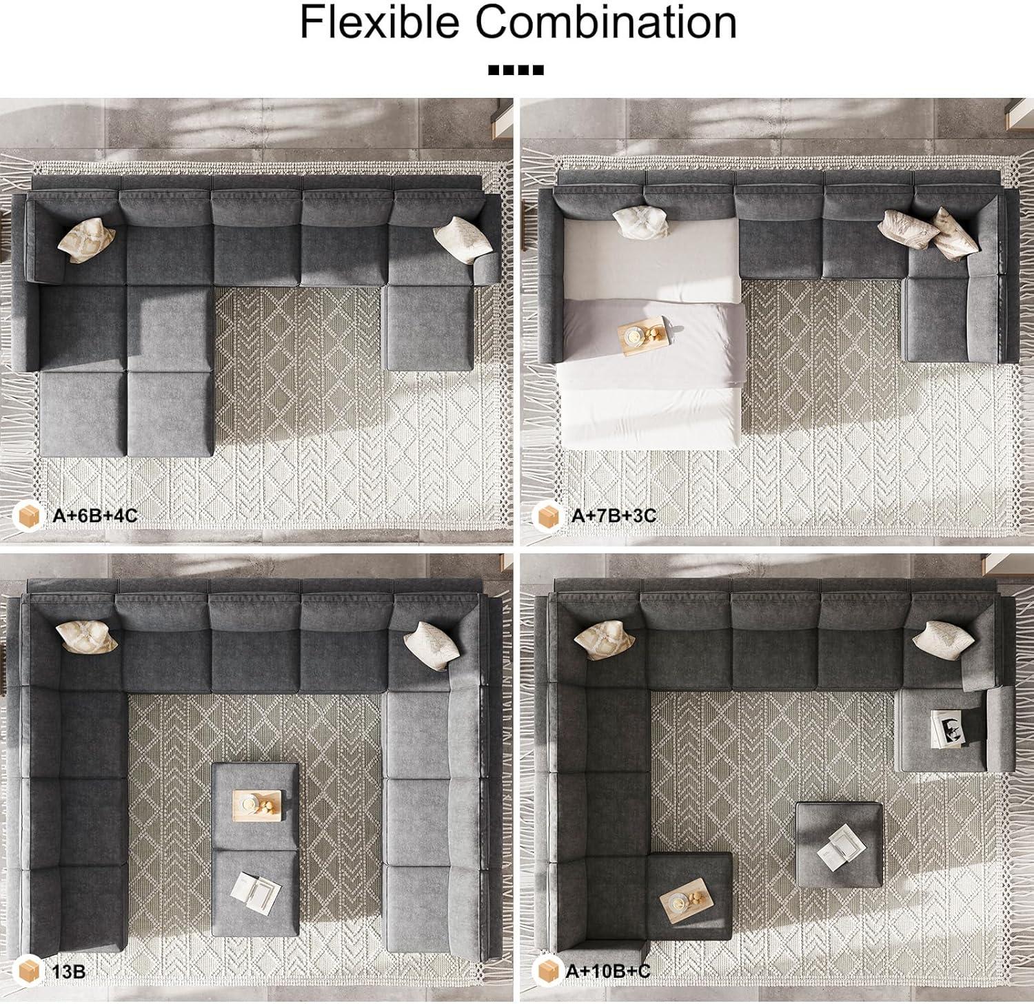 Exploring Flexibility with Belffin's Modular Sofa Armrest Set