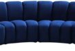 Exploring The Meridian Infinity Navy Sectional Style Meets Flexibility