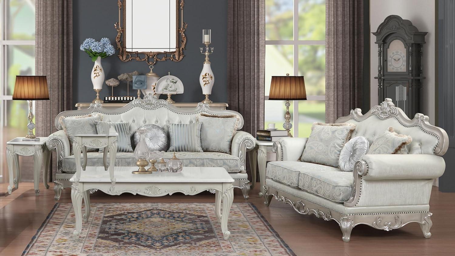 Exploring Timeless Comfort Velvet 2pc Traditional Living Room Set Review