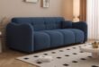 Finding Comfort And Style Blue Velvet Loveseat For Small Spaces