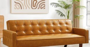 Finding Comfort And Style In A Mid Century Faux Leather Sofa