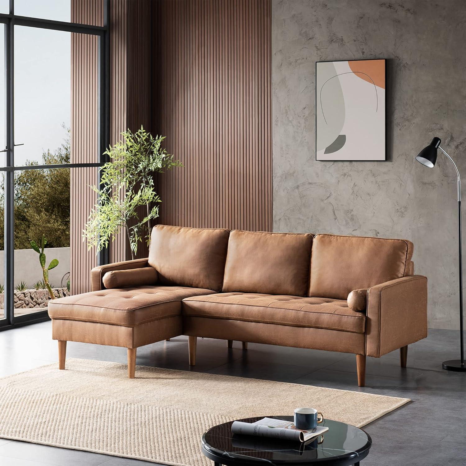 Finding Comfort And Style With A Reversible 83 Inch L Shaped Sofa