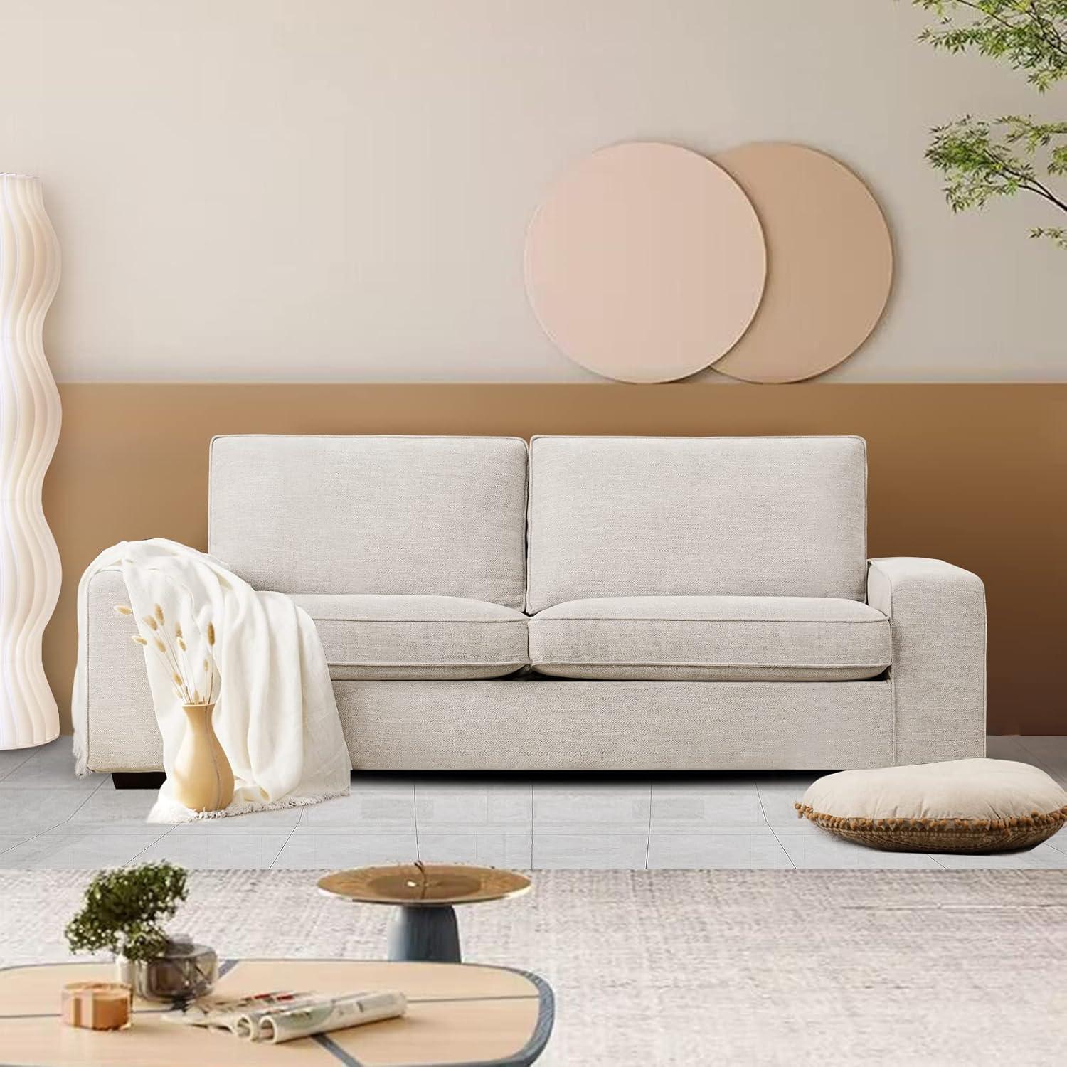 Finding Comfort And Style With The Leisland 8858 Beige Sofa