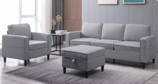 Flexible Comfort And Storage Exploring The Ijuicy 2pcs Sofa Set