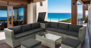 Flexible Comfort Meets Stylish Durability In Emkk 8 Piece Patio Set