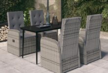 Gather And Unwind Stylish Comfort With A 5 Piece Patio Set