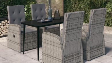 Gather And Unwind Stylish Comfort With A 5 Piece Patio Set
