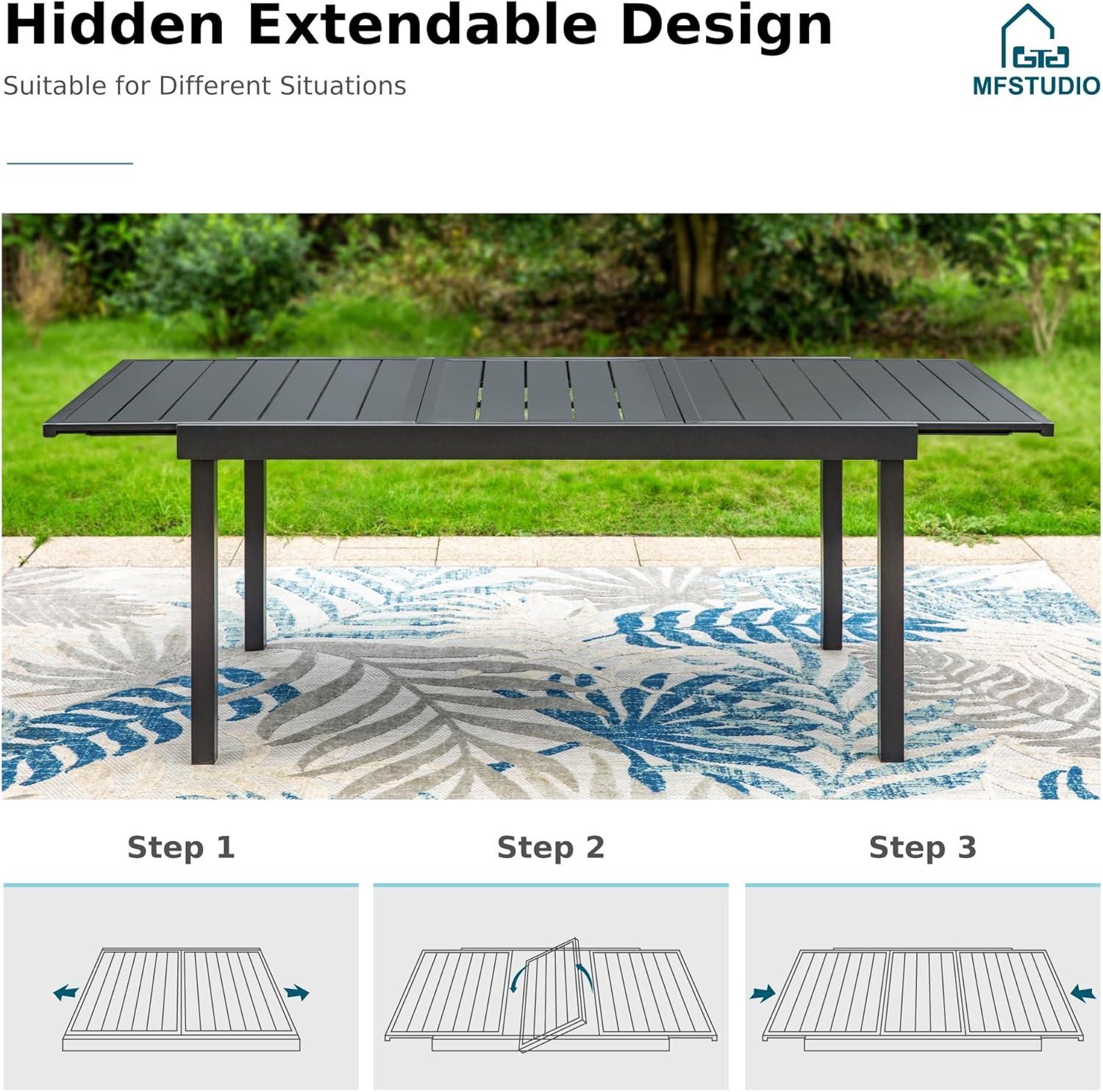 Gather Around Comfortably: Exploring MFSTUDIO's Outdoor Dining Set