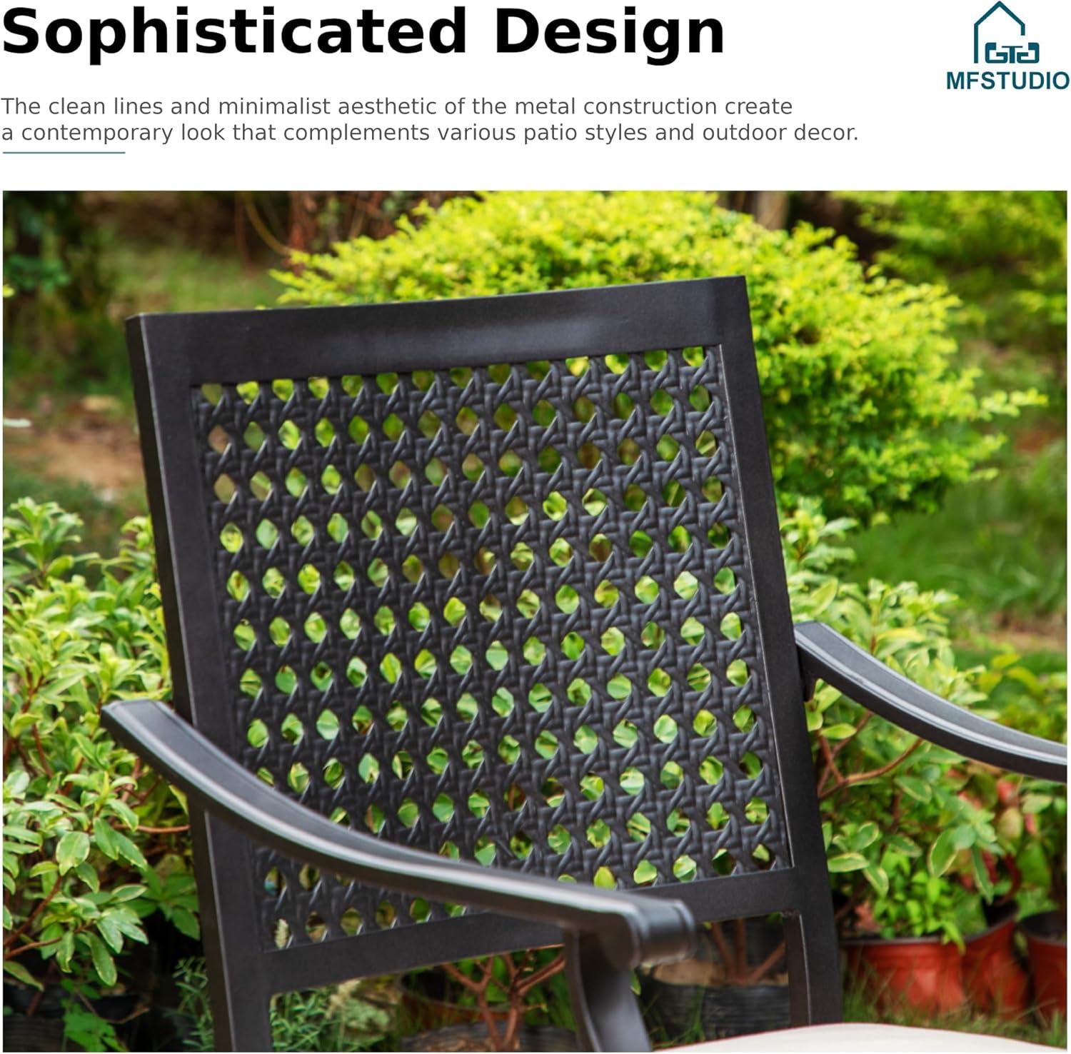 Gather Around Comfortably: Exploring MFSTUDIO's Outdoor Dining Set