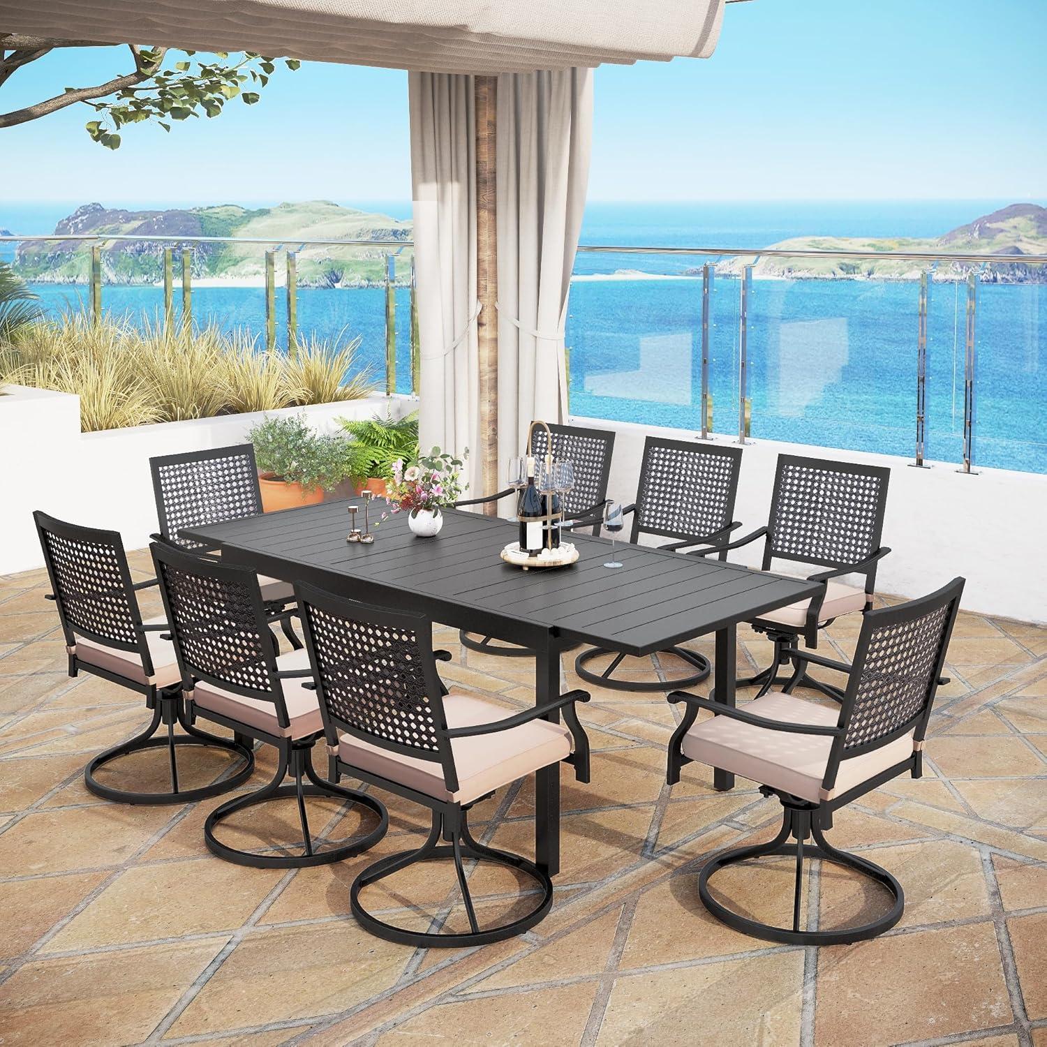 Gather Around Comfortably Exploring Mfstudio Outdoor Dining Set