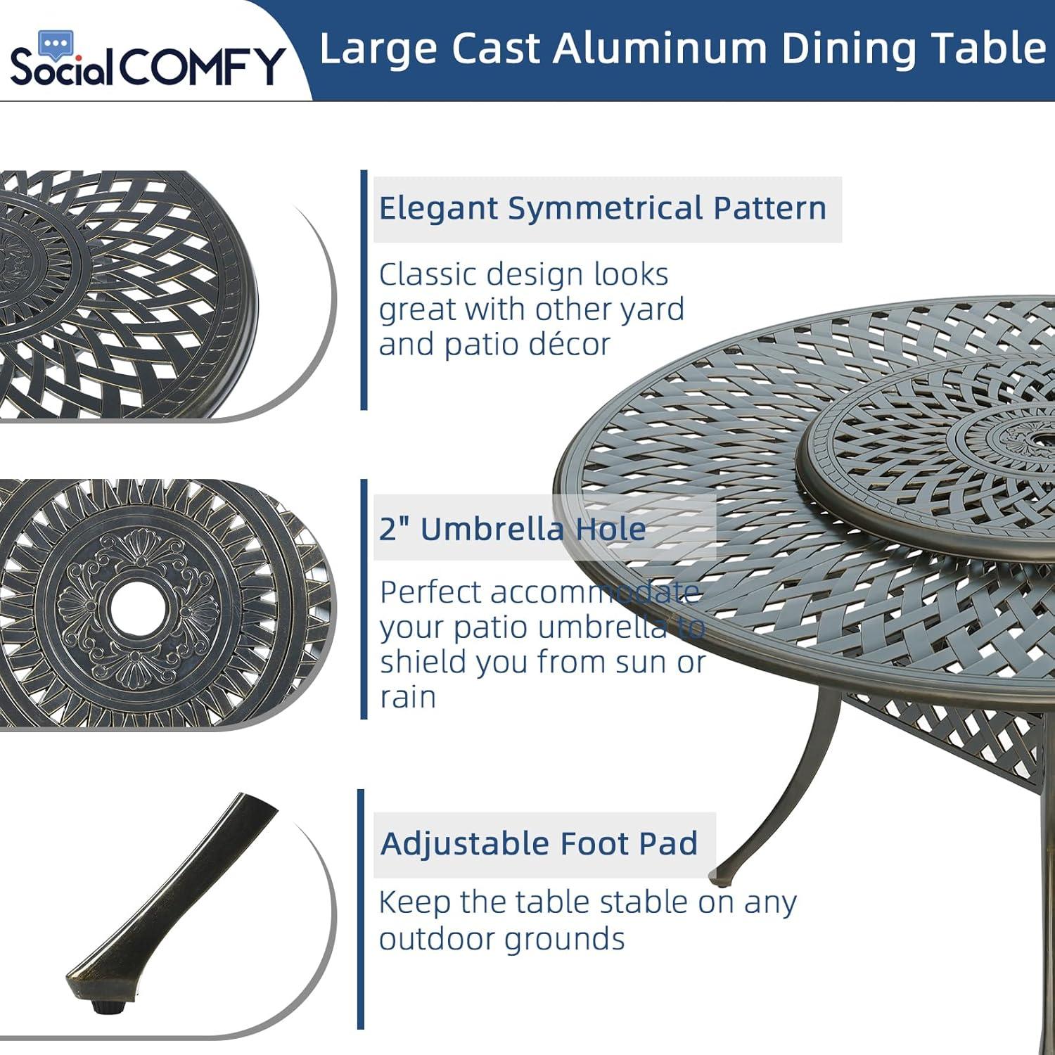 Gather Around: Exploring Comfort & Style in a 9-Piece Patio Set