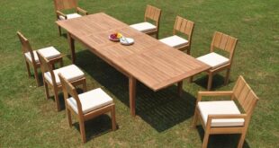 Gather Around Exploring The Elegant 8 Seater Teak Dining Set