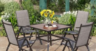 Gather Around Exploring The Phi Villa 5 Pc Patio Dining Set