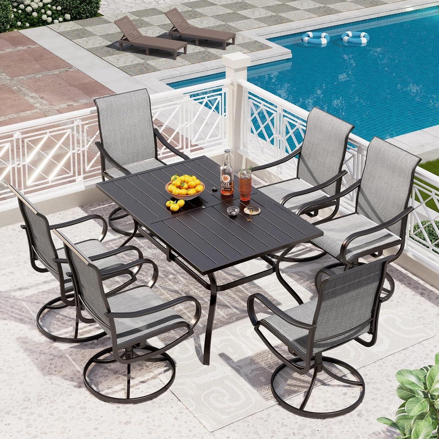 Gather Around The Phi Villa Patio Set Comfort Meets Durability