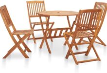 Gather Around The Rustic Acacia Set Space Style And Comfort