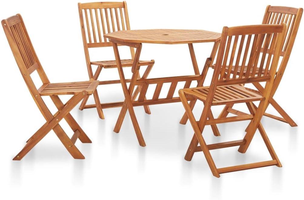 Gather Around The Rustic Acacia Set Space Style And Comfort