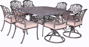 Gather In Style Comfortable Weather Ready 8 Person Dining Set