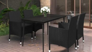 Gather In Style Exploring A 5 Piece Patio Dining Set With Cushions