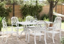 Gather Outdoors In Style Exploring The 7 Piece Patio Dining Set