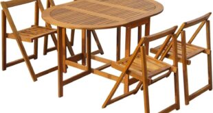 Gather Outdoors In Style Folding Acacia Wood Dining Set Reviewed