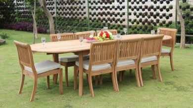 Gathered Around Elegance Exploring The 9 Pc Teak Dining Set