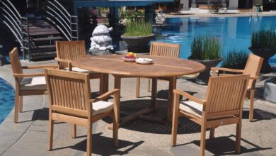 Gathered Around Grade A Teak 7 Pc Dining Set Review
