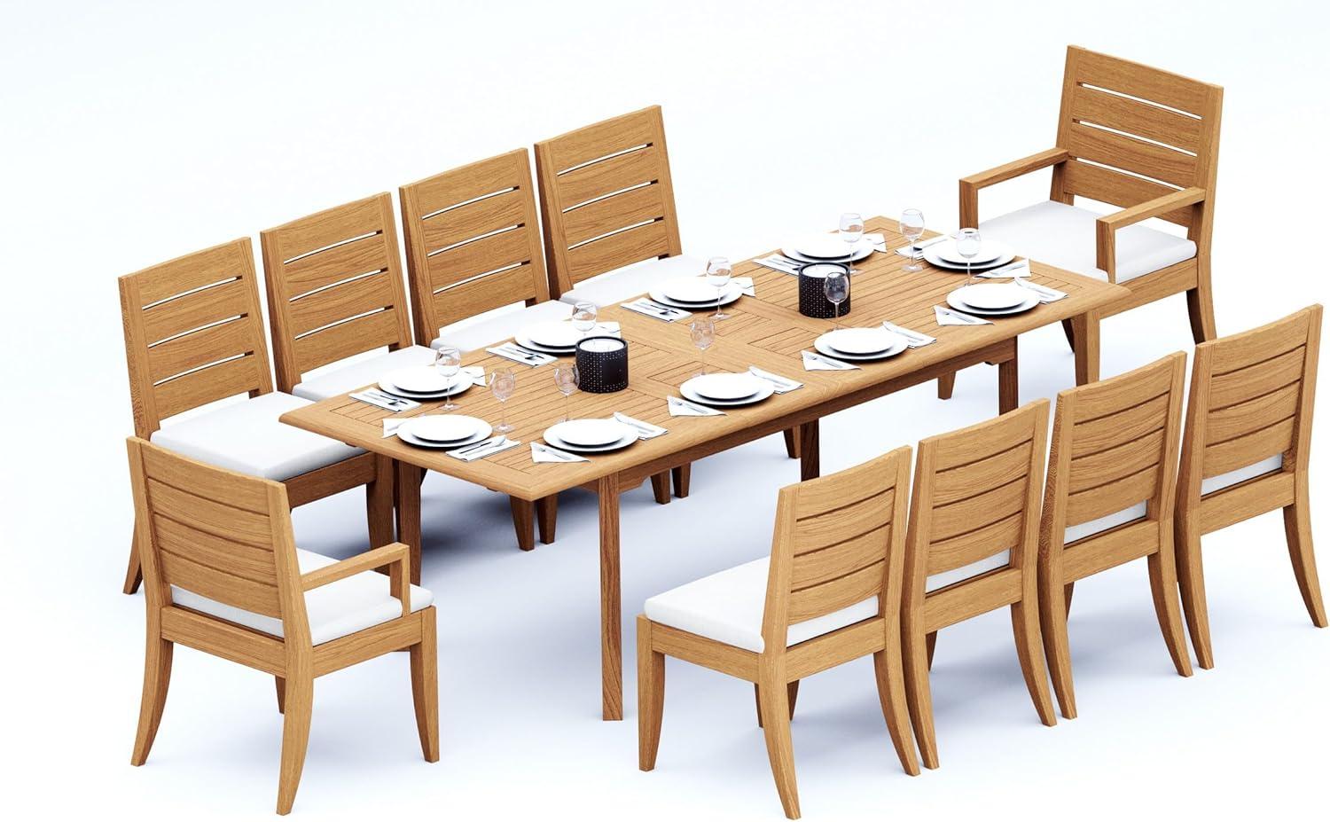 Gathered Around Quality Exploring The A Grade Teak 11pc Patio Set