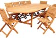 Gathered Around The Amazonia Teak Stylish Spacious Patio Dining