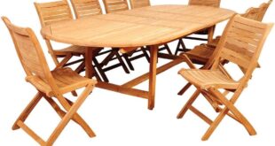 Gathered Around The Amazonia Teak Stylish Spacious Patio Dining
