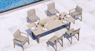Gathered Around Timeless Craftsmanship Weathered Teak Dining Set Review