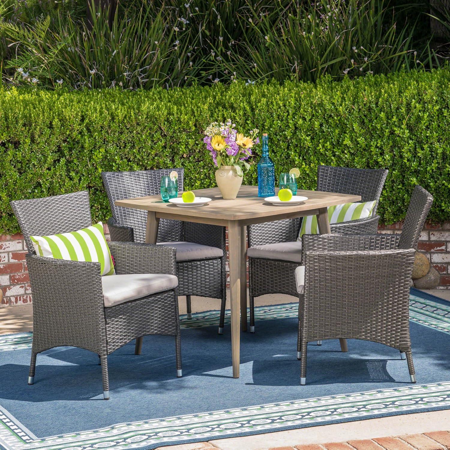 Gathered Comfort Exploring The Jo Outdoor 5 Piece Dining Set