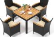 Gathered Comfort Exploring The Tangkula Patio Dining Set Appeal