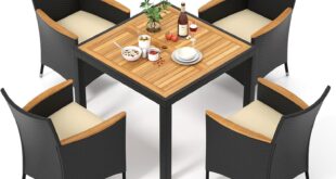 Gathered Comfort Exploring The Tangkula Patio Dining Set Appeal