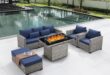 Gathering Around Style Exploring A 6 Piece Patio Set With Fire Pit