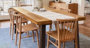 Gathering Around The Devoko Acacia Wood Table Style And Strength Combined