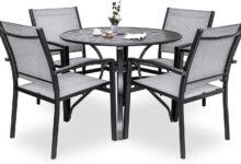 Gathering Around The Leveleve 5 Piece Patio Dining Set Review