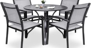 Gathering Around The Leveleve 5 Piece Patio Dining Set Review
