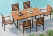 Gathering Around The Wiberwi Acacia Wood Patio Set