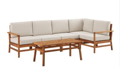 Gathering Comfort And Style Exploring The Walker Edison Brown Sectional