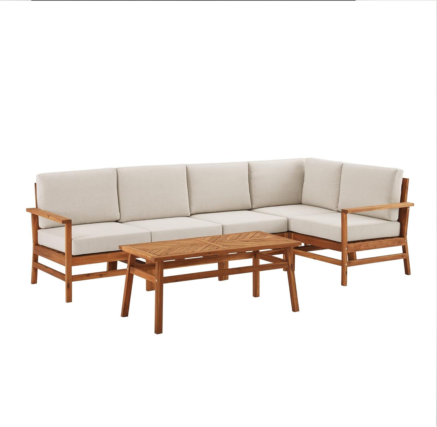 Gathering Comfort And Style Exploring The Walker Edison Brown Sectional