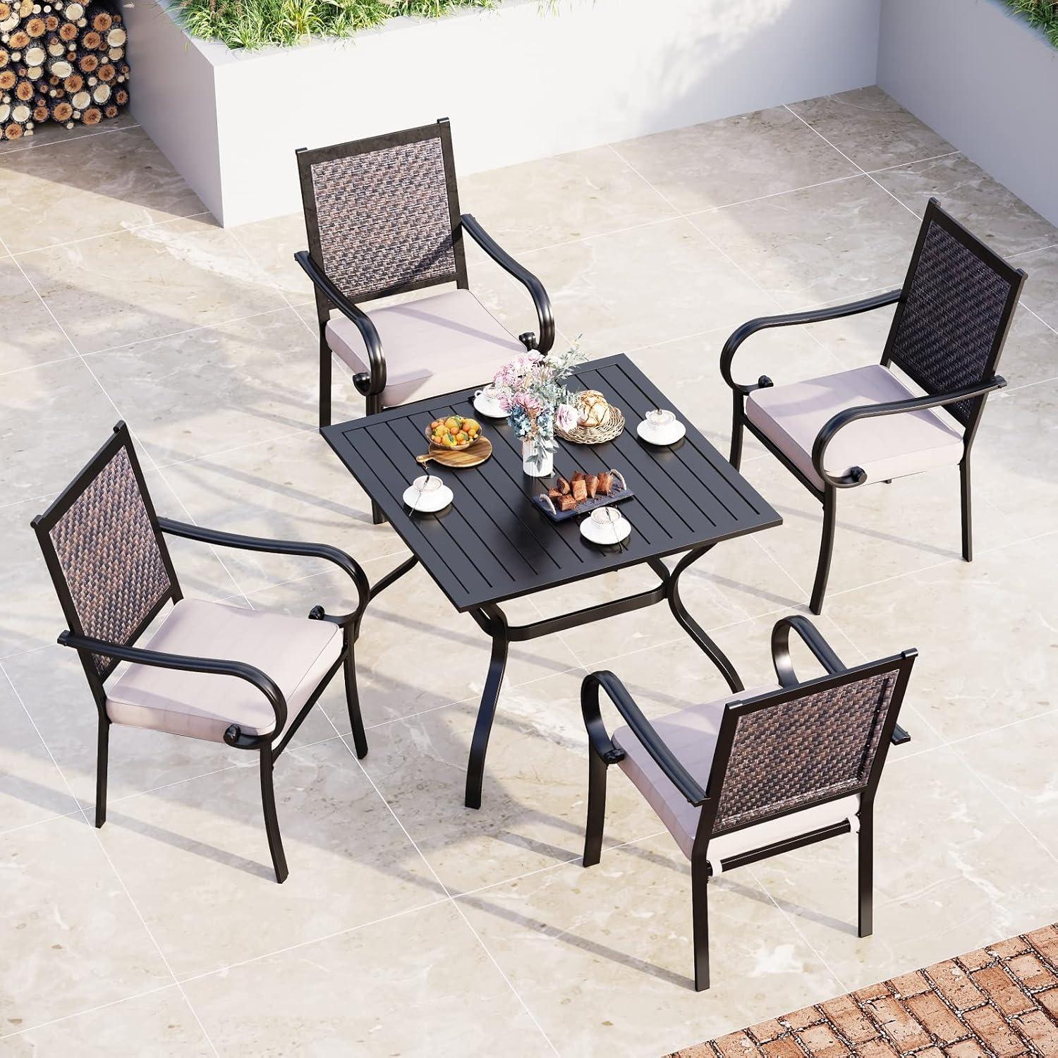 Gathering Comfort and Style with the Sophia & William Patio Set