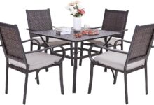 Gathering Comfort And Style With The Sophia William Patio Set