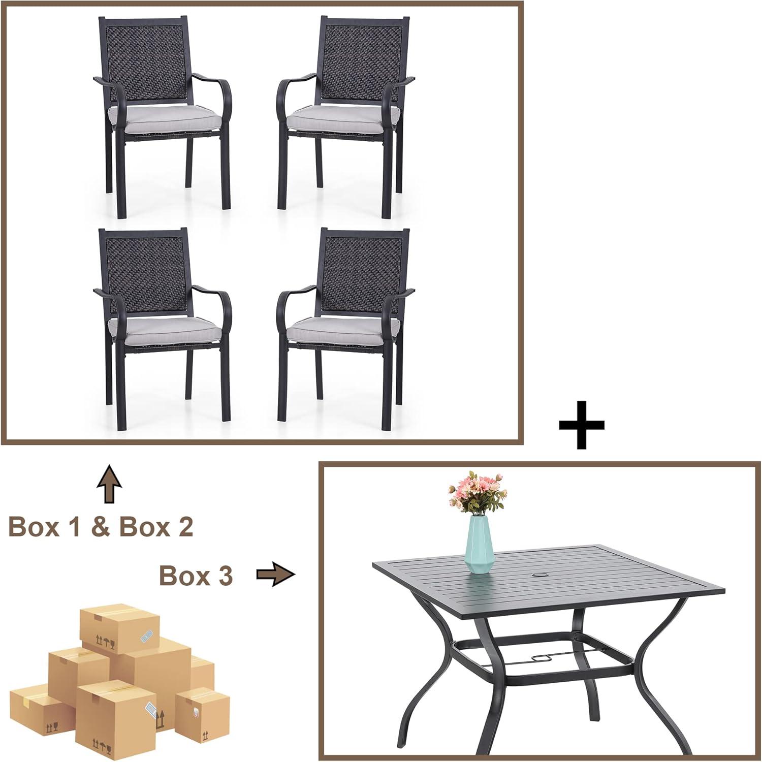 Gathering Comfort and Style with the Sophia & William Patio Set