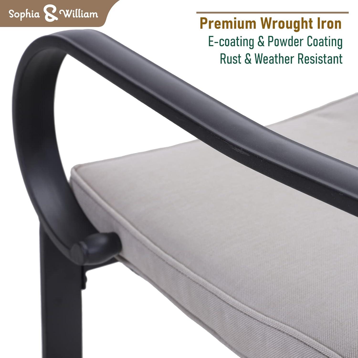 Gathering Comfort and Style with the sophia & William Patio Set